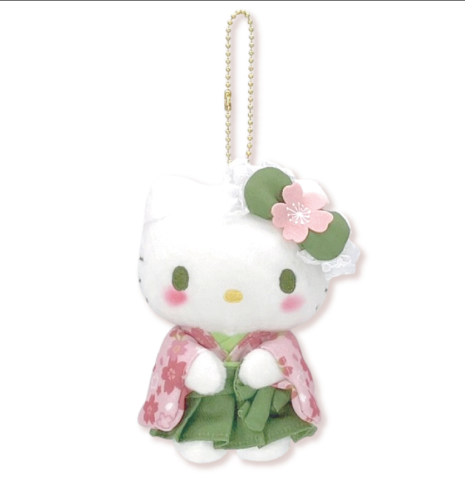 日本限定sanrio 抹茶Hellokitty挂件
