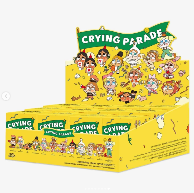 POP MART CRYBABY crying parade blind box