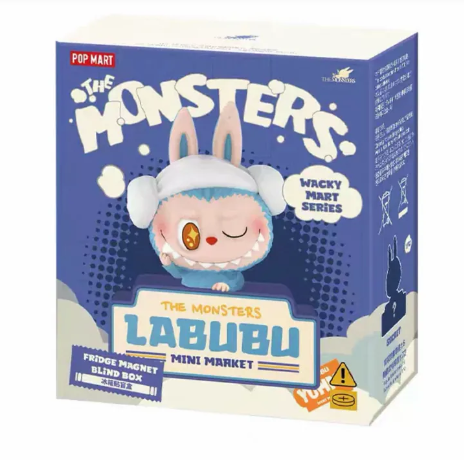 POP MART THE MONSTERS Weird Convenience Store Series-Labubu Fridge Magnet Blind Box