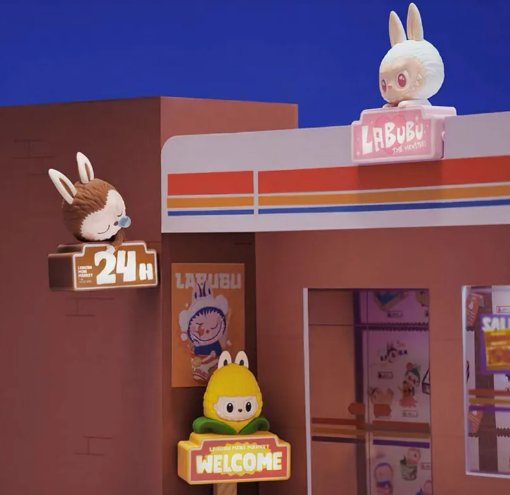 POP MART THE MONSTERS Weird Convenience Store Series-Labubu Fridge Magnet Blind Box