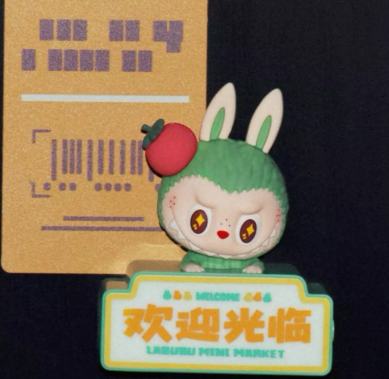 POP MART THE MONSTERS怪味便利店系列-Labubu冰箱貼盲盒