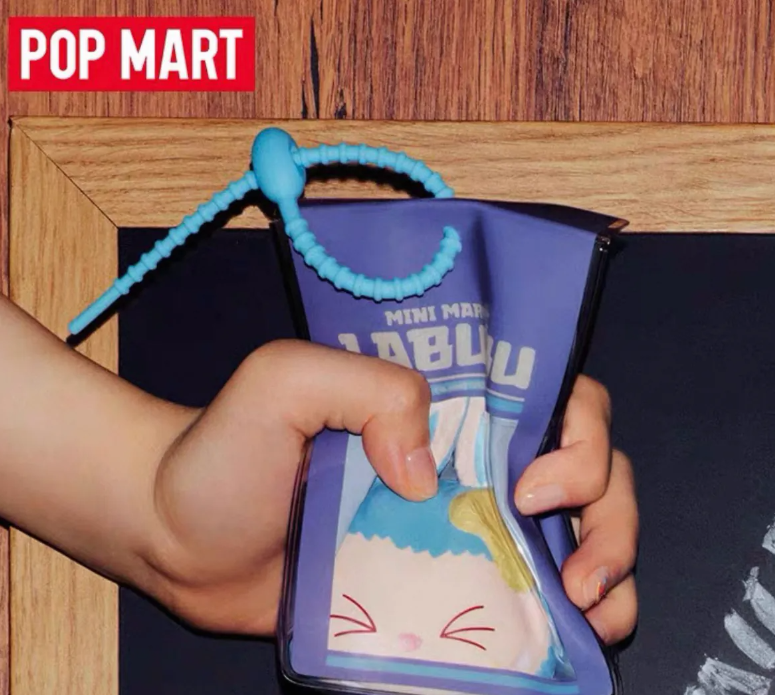 POP MART THE MONSTERS LABUBU Strange Convenience Store Series-Stress Relief Pinch Bag Pendant Blind Box