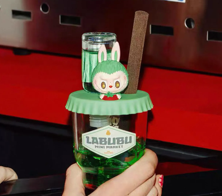 POP MART LABUBU Indoor Aromatherapy Cocktail Styling Funny Convenience Store Series-Blind Box