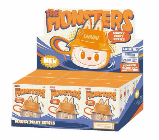 POP MART THE MONSTERS LABUBU 怪味便利店系列-吸管随行杯盲盒