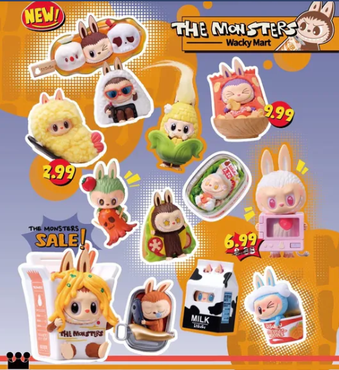 POP MART THE MONSTERS LABUBU Strange Convenience Store Series Blind Box