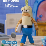 POP MART SpongeBob Bikini Bottom Residents Plush Series Pendant Blind Box