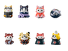 日本 MEGA CAT PROJECT NARUTO Shippuden Nyaruto Ver. Battle with Akatsuki盲盒