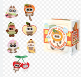 Siamese cat red bean paste plush refrigerator magnet pendant blind box