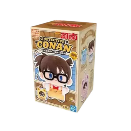 灵动创想名侦探柯南猫咪斗篷系列毛绒布偶盲盒