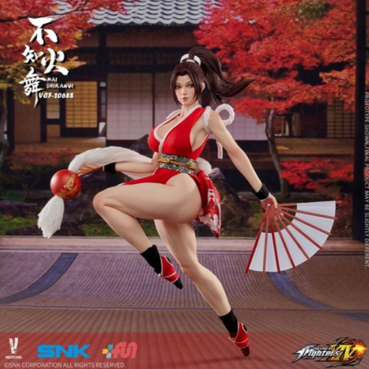 1/6 SNK正版授权拳皇XIV不知火舞直刘海版可动完成品 VCF-2068S