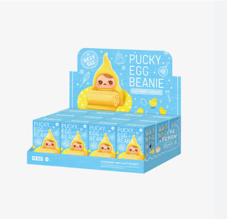 POP MART pucky蛋蛋豆子美食大作战盲盒