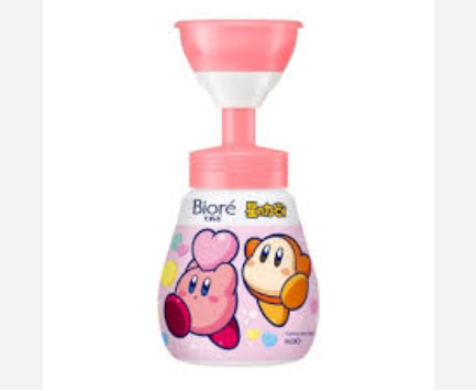 Biore Japan Limited Edition Kirby Foaming Hand Sanitizer - Two Options - 240ml