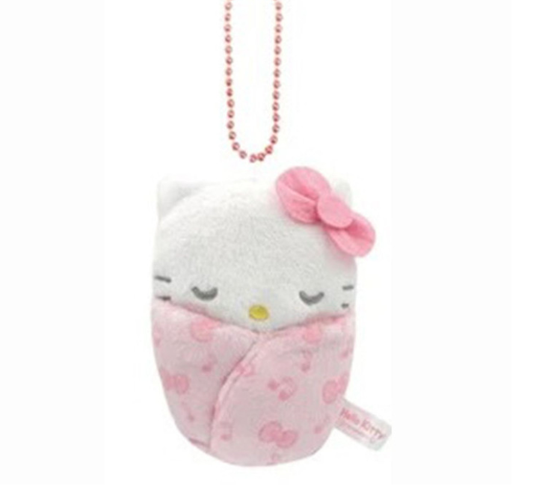 日本限定Sanrio Hello Kitty睡觉挂件