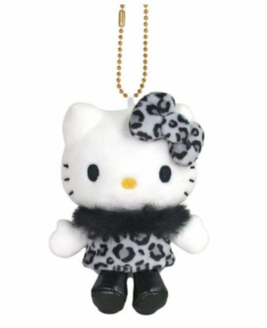 Japanese Sanrio Mascot - Hello Kitty Leopard Print Pendant - Two Options