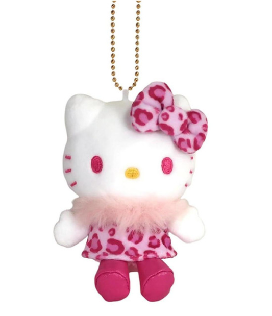 日本Sanrio吉祥物 - Hello Kitty豹纹挂件-两款可选