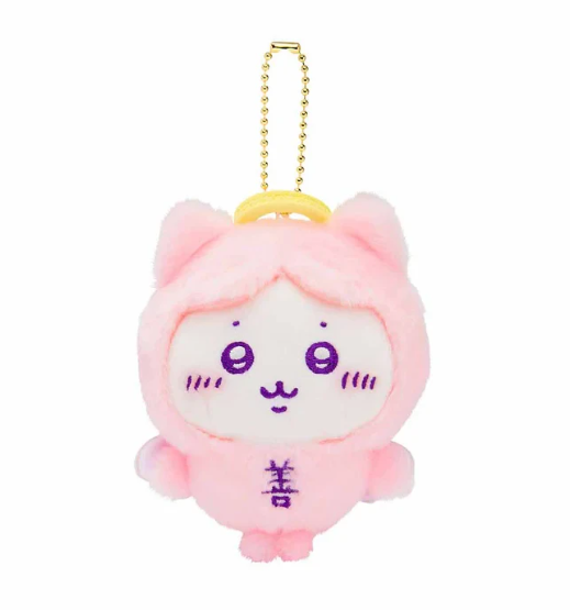 Japanese chiikawa good and evil cute pendant-(two optional)