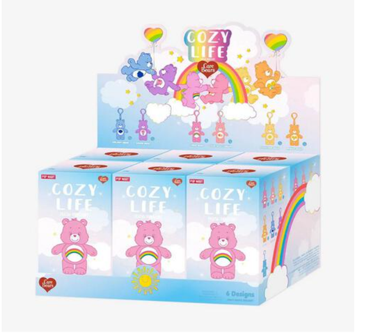Pop Mart 爱心熊温馨生活系列-流沙毛绒挂件盲盒