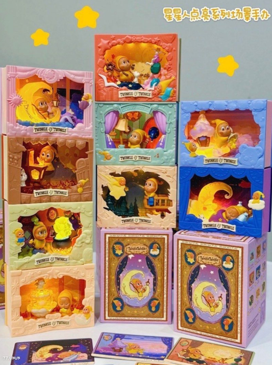 POP MART 星星人点亮场景系列盲盒