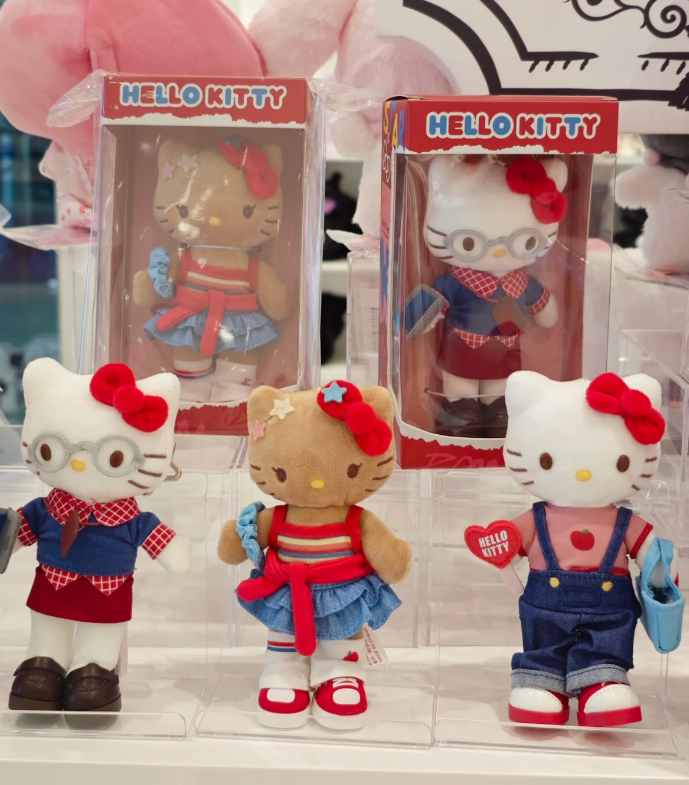 Domestic Sanrio limited edition new long-legged Hello Kitty one-day pendant-(various styles available)