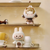 POP MART 泡泡萌粒咖啡工厂系列毛绒挂件（盲盒明盒选择）