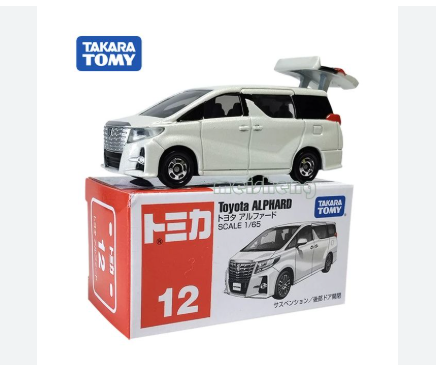 TOMICA玩具车-12 TOYOTA ALPHARD