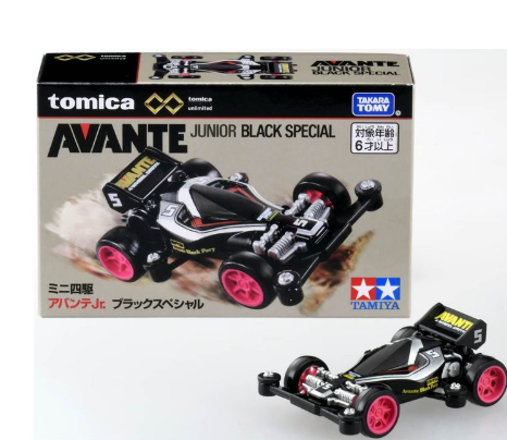 Tomica Premium Unlimited 迷你四驱车 Avante Junior 黑色特别版