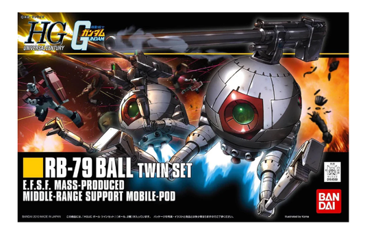 HGUC 1/144 #114 Ball Twin Set