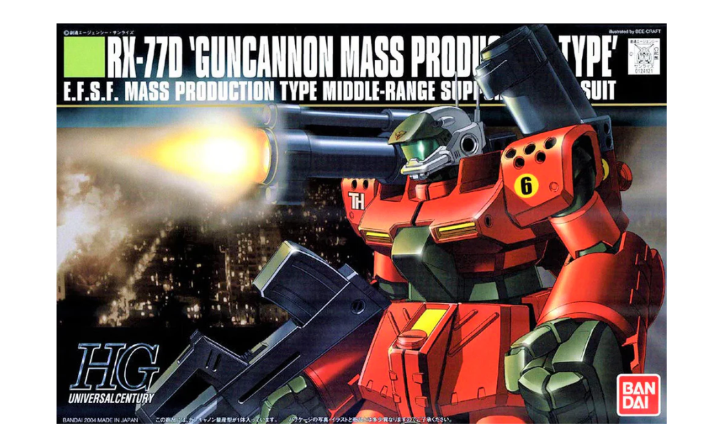 HGUC 1/144 GUNCANNON MASS PRODUCTION TYPE