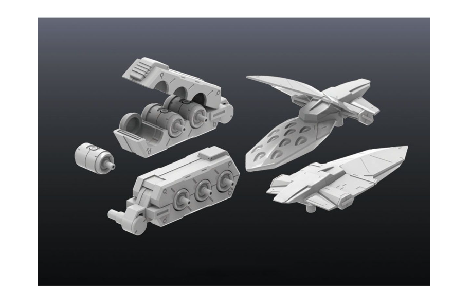 BUILDERS PARTS HD 1/144 MS FUNNEL 01