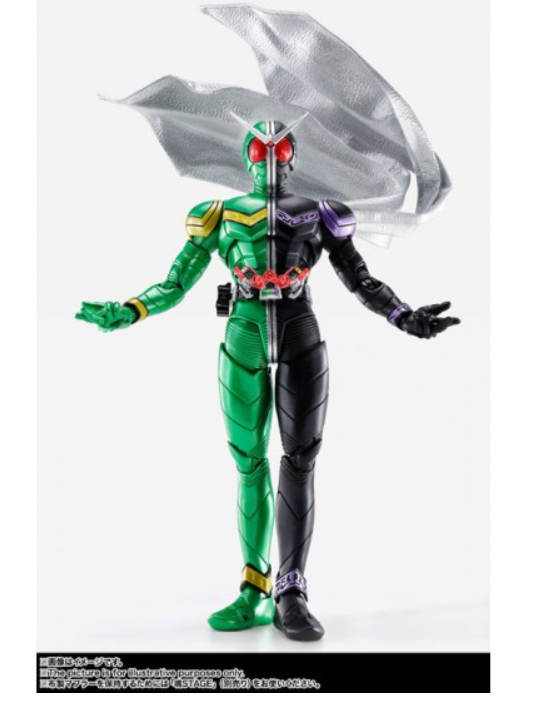 SHFiguarts KAMEN RIDER DOUBLE CYCLONE JOKER (FUUTO PI Ver.) REISSUE "Masked Rider", TAMASHII NATIONS(SHINKOCCHOU SEIHOU)