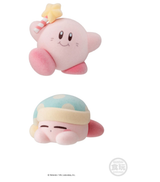 Kirby PuPuPu Flocky Doll, "Kirby" (Box of 8), Bandai Shokugan