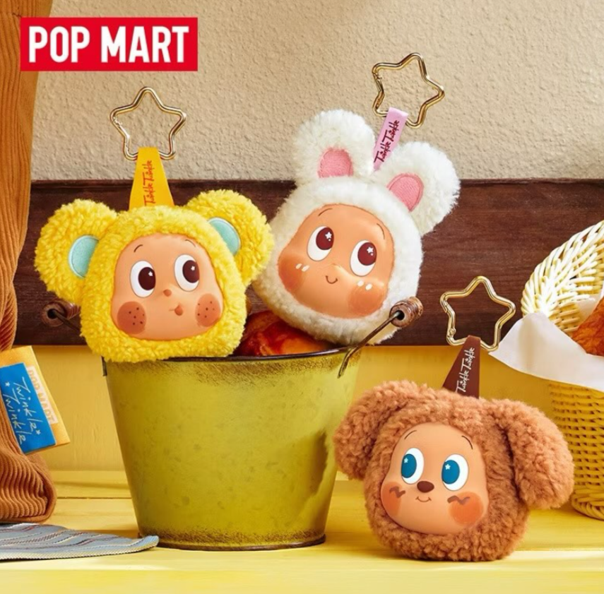 POP MART星星人美味时刻系列耳机包盲盒-明盒