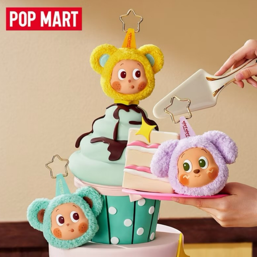 POP MART星星人美味时刻系列耳机包盲盒-明盒