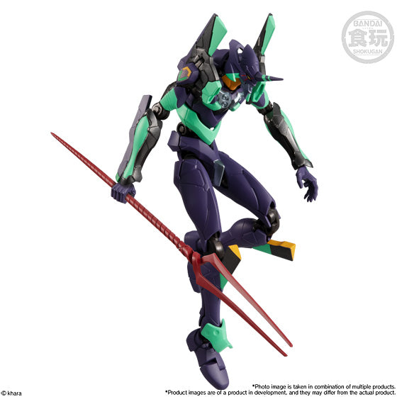 Bandai Shokugan EVA Frame 02 'Neon Genesis Evangelion', Box of 5