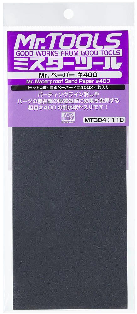 Mr Waterproof Sandpaper #400 MT304