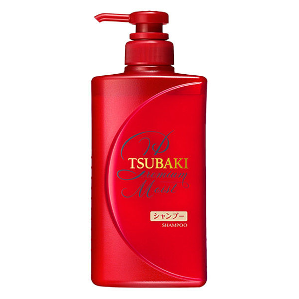 Shiseido Tsubaki Moisturizing Shampoo-Red 