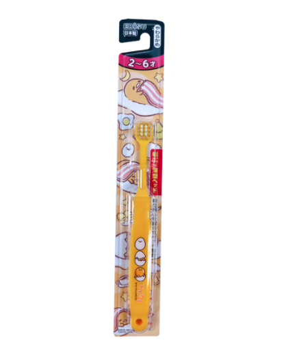 Japan EBISU egg brother pattern 2-6 years old children soft toothbrush - (color random)