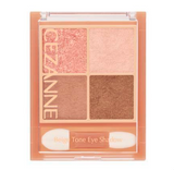 Japan CEZANNE four-color eyeshadow palette Beige Tone-02 Rosie Beige 