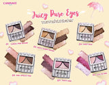 Japan CANMAKE clear water three-color eye shadow - a variety of optional