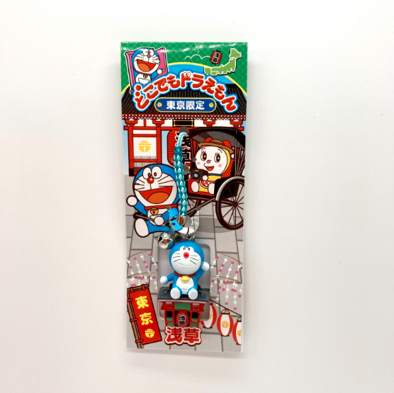 日本东京浅草寺叮当限定版铃铛挂饰