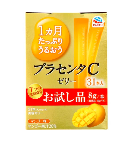 Japan EARTH Jelly Bar-31 Days (Mango Flavor/Mixed Berry) 