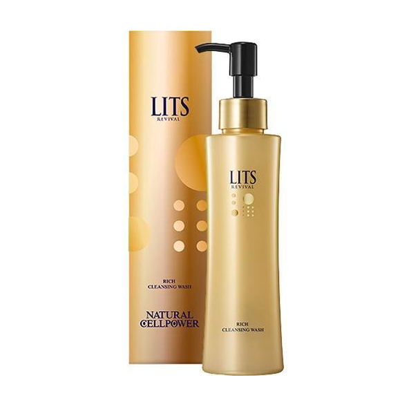 Japan LITS Plant Stem Cell Foam Moisturizing Cleanser 