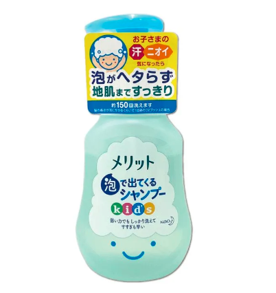 日本KAO花王儿童温和泡泡洗发水