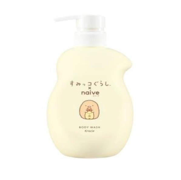 Japan KRACIE naive corner biological limited edition peach flavor adult children's shower gel