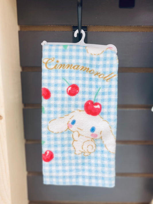Japanese sanrio cute towel (various options)