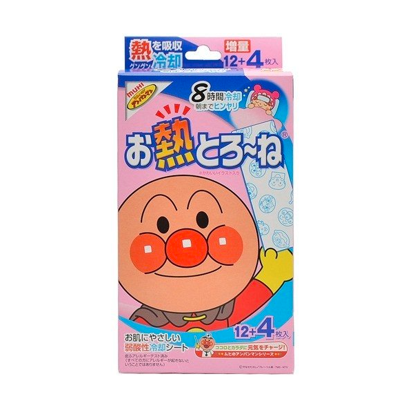 日本面包超人退热贴-16pcs