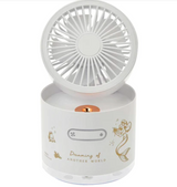日本迪士尼USB风扇＋加湿器+LED灯