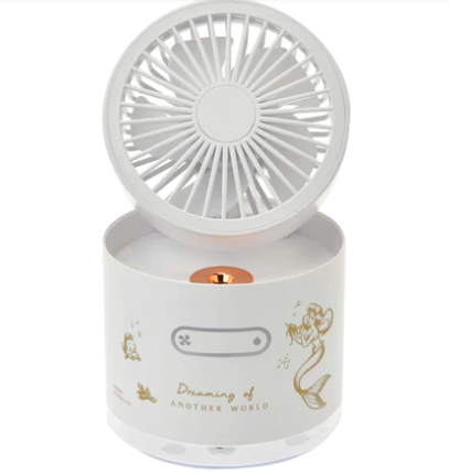 日本迪士尼USB风扇＋加湿器+LED灯