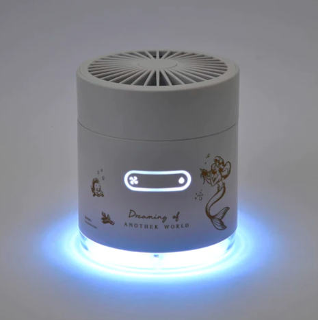 日本迪士尼USB风扇＋加湿器+LED灯