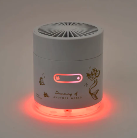 日本迪士尼USB风扇＋加湿器+LED灯